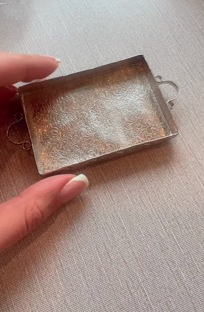 Paisley trinket tray